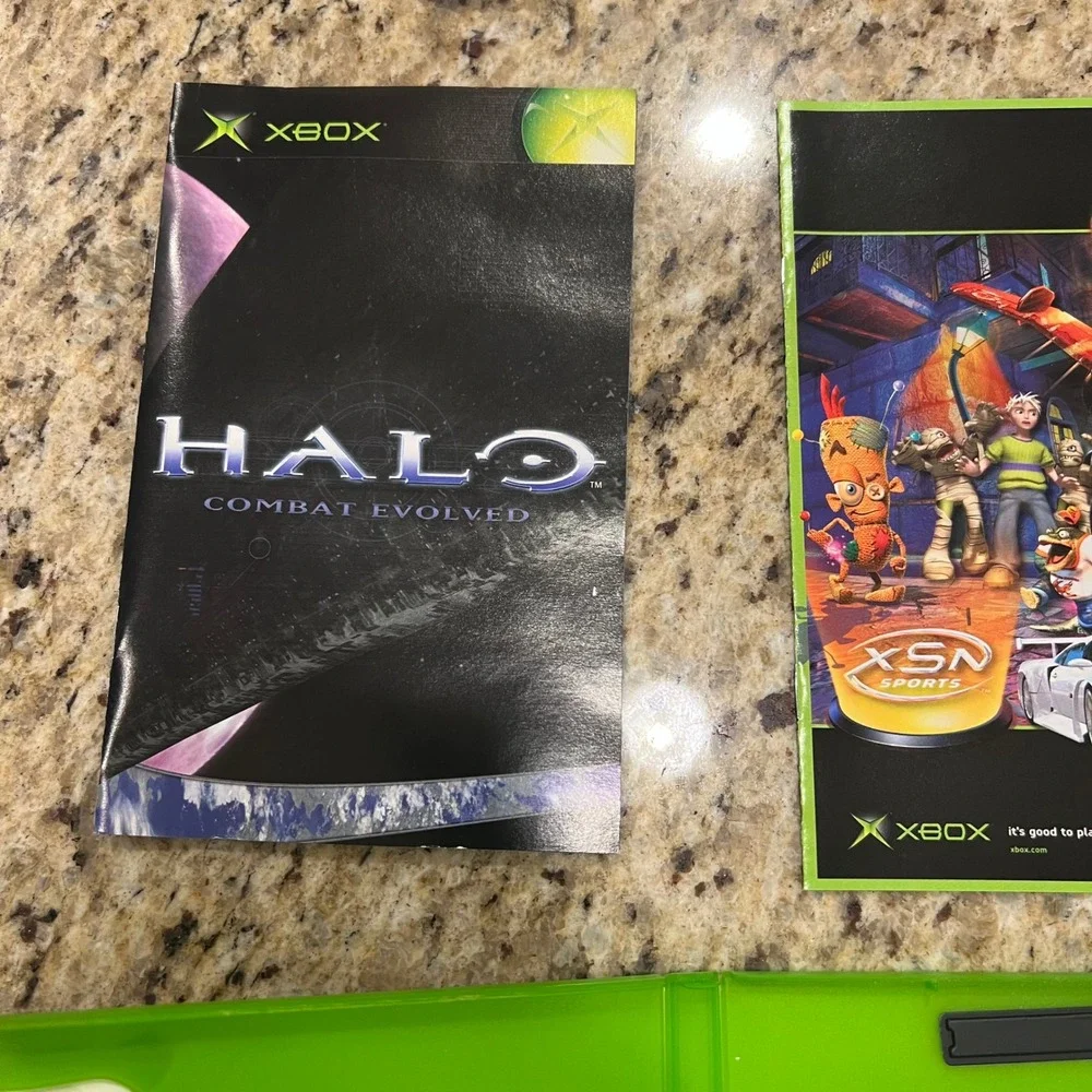 Halo Combat Evolved Xbox Game of the Year Edition CIB Bungie Microsoft NTSC
